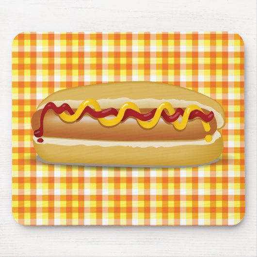 Tapis De Souris Hot-dog (Devant)