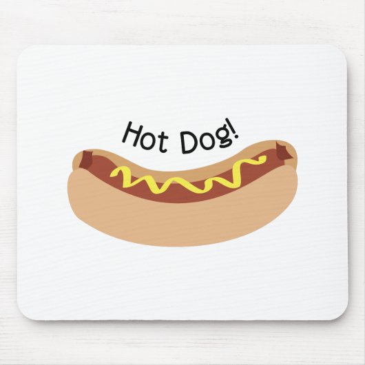 Tapis De Souris Hot-dog ! (Devant)