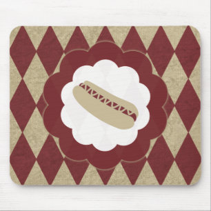 Tapis De Souris hot dog diamonds