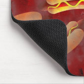 Tapis De Souris Hot dogs grunges (Coin)