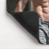 Tapis De Souris Hot Guy Sexy Shirless Construction Worker Muscle (Coin)