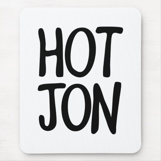 TAPIS DE SOURIS HOT JON (Devant)