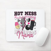 Tapis De Souris Hot Mess Toujours Stress Billard Mama Mère D (Avec souris)