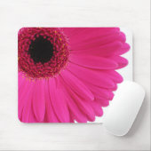 Tapis De Souris Hot pink gerbera (Avec souris)