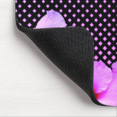 Tapis De Souris Hot Pink Hibiscus (Coin)