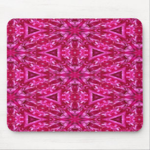 Tapis De Souris Hot Pink Triangles