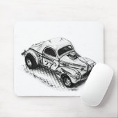 Tapis De Souris Hot rod de Willy 27 (Avec souris)