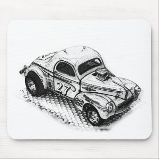 Tapis De Souris Hot rod de Willy 27