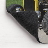 Tapis De Souris Hot rod jaune (Coin)