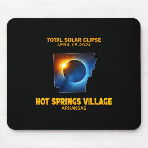 Tapis De Souris Hot Springs Village Arkansas 2024 Total Solar Ecli
