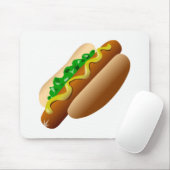 Tapis De Souris Hotdog (Avec souris)