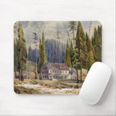 Tapis De Souris Hôtel au verger des arbres de Mamoth (Avec souris)
