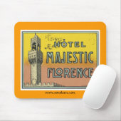 Tapis De Souris Hôtel Majestic Florence (Avec souris)