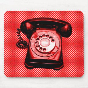 Tapis De Souris Hotline - Motif Red Net