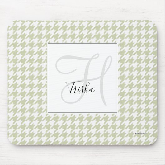 Tapis de souris Houndstooth - HAMbWG (Devant)