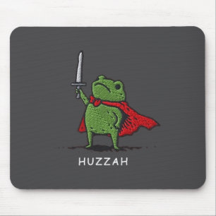 Tapis De Souris Hourra Chevalier Grenouille Citation de l'épée drô