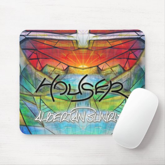 TAPIS DE SOURIS HOUSEPAD (Avec souris)