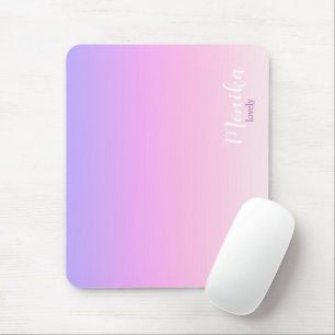 Tapis De Souris Housse d'air violet et rose ombre design iPad