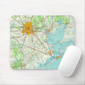Tapis De Souris Houston Texas (Avec souris)
