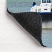 Tapis De Souris Hovercraft arrivant à Ryde (Coin)