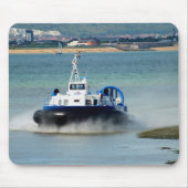 Tapis De Souris Hovercraft arrivant à Ryde (Devant)