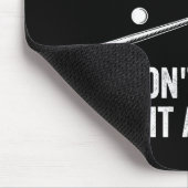 Tapis De Souris How To Bunt Don't Hit A Dinger Funny Baseball Play (Coin)