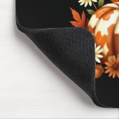 Tapis De Souris Howdy Fall Pumpkin Retro Western Cowboy Cow Hallow (Coin)