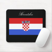 TAPIS DE SOURIS HRVATSKA (CROATIE) (Avec souris)