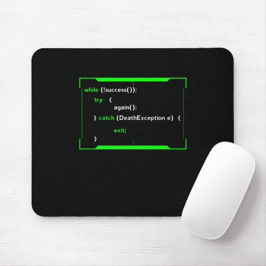 Tapis De Souris HTML Java Coding Coder Programmer Développeur Cade (Avec souris)