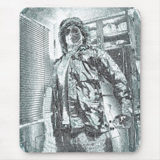 Tapis De Souris Huber dans l'uniforme (Devant)