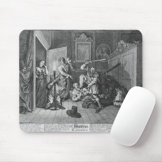 Tapis De Souris Hudibras Catechiz'd, plat IV (Avec souris)