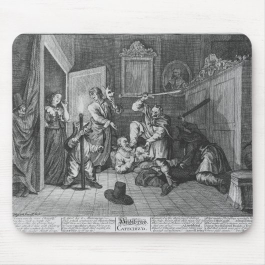 Tapis De Souris Hudibras Catechiz'd, plat IV (Devant)
