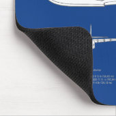 Tapis De Souris Hughes H-4 Hercules Oie d'épinette - Plans d'avion (Coin)