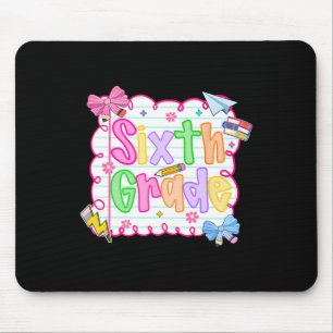 Tapis De Souris Hugvyn Ck À l'école Mignon Sixième année Préparato