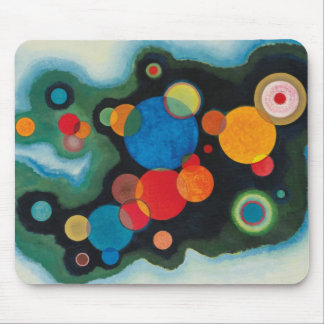Tapis De Souris Huile Abstraite impulsive renforcée sur toile Kand