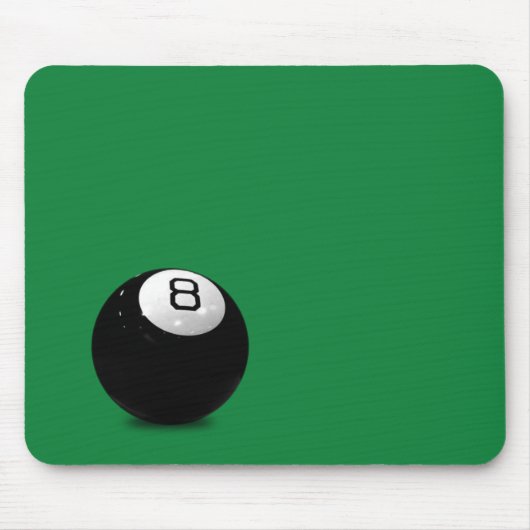 Tapis De Souris Huit Boule En Vert (Devant)