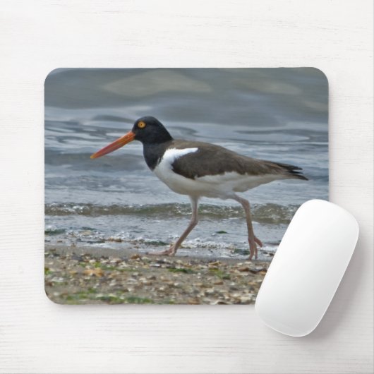 Tapis De Souris Huîtrier américain Mousepad (Avec souris)