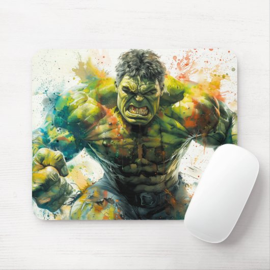Tapis De Souris Hulk Smash ! Marvel Mousepad (Avec souris)