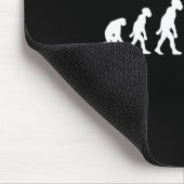 Tapis De Souris Humain drôle d'évolution de Muay Thai Kickboxing M (Coin)