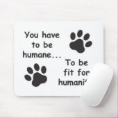Tapis De Souris Humane pour l'humanité (Avec souris)