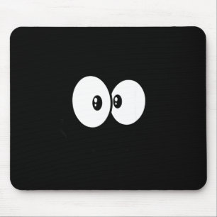 Tapis De Souris Humeur mord de grands yeux drôle réunion de famill
