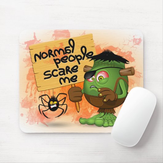 Tapis De Souris Humorous Frankenstein (Avec souris)