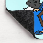 Tapis De Souris Humour alors fini inachevé de mariage (Coin)