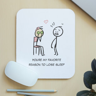 Tapis De Souris Humour Citation Stickman Foire Funny Valentines Da