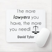 Tapis De Souris Humour d'avocat (Avec souris)