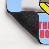 Tapis De Souris Humour de descendeur de secours de steward (Coin)