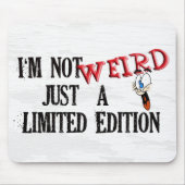 Tapis De Souris Humour de devis bizarre (Devant)