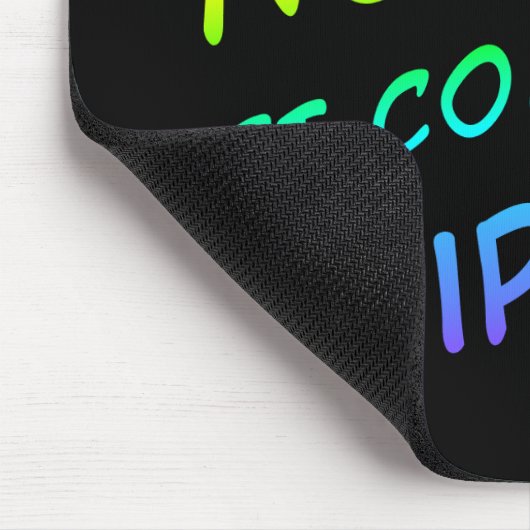 Tapis De Souris Humour de programmation Mousepad (Coin)