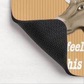 Tapis De Souris Humour Deja Moo (Coin)