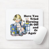 Tapis De Souris Humour d'Internet (Avec souris)